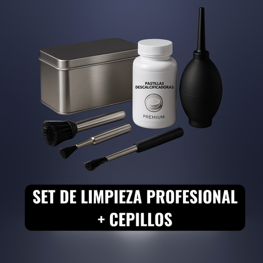 Set de Limpieza Profesional + Cepillos - CofféOne