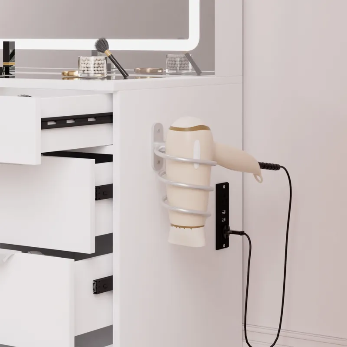 Tocador Vanity™ - Tu ritual de belleza, sin caos ni desorden