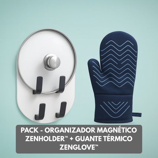 PACK - Organizador Magnético ZenHolder™ + Guante Térmico ZenGlove™