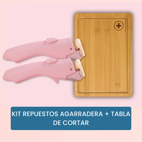 KIT REPUESTO AGARRADERA + TABLA DE CORTAR
