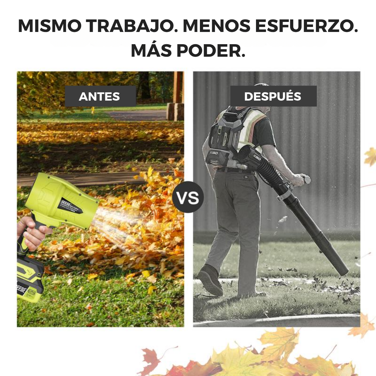 Soplador TurboJet™ - Seca tu auto y limpia tu patio en menos de 5 minutos